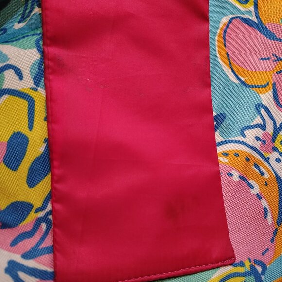 Lilly Pulitzer For Estee Lauder Tote Bag /Matching Coin Purse Floral - Picture 10 of 10